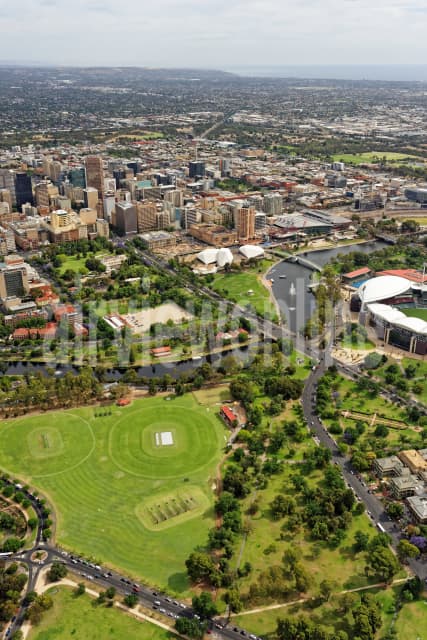 Aerial Image of North Adelaide Looking South-West To Adelaide CBD