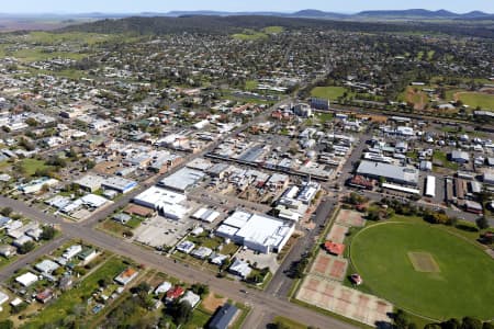 Aerial Image of GUNNEDAH TOWNSHIP