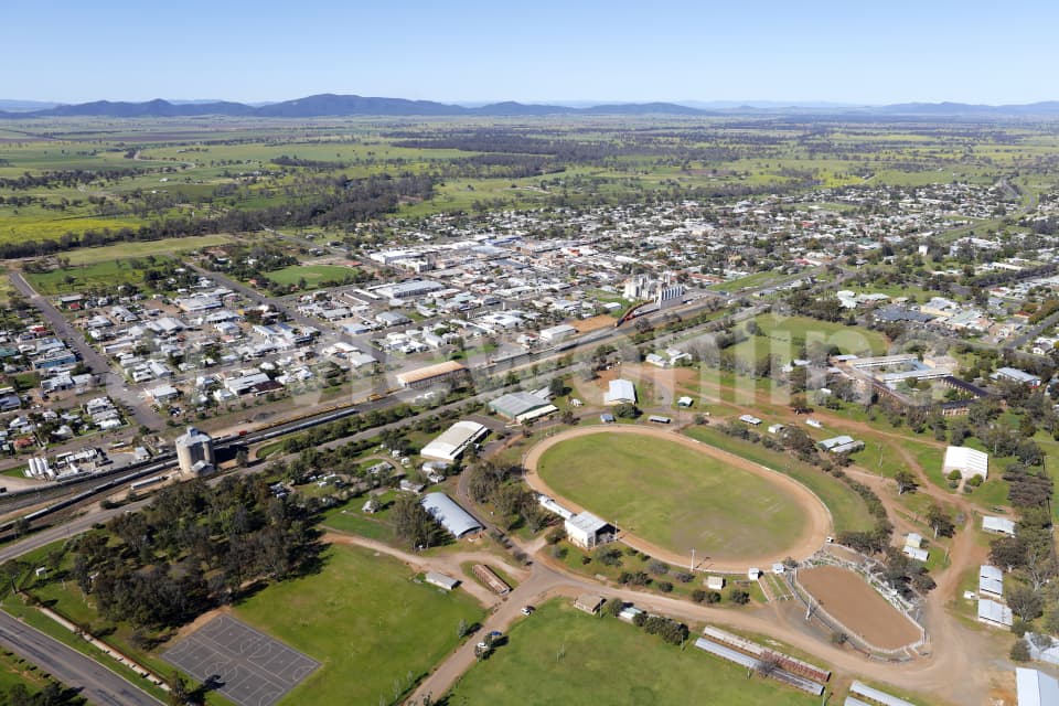 Aerial Image of Gunnedah Township
