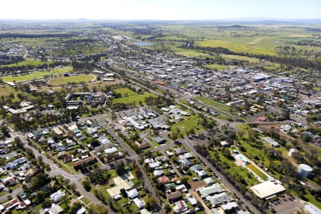 Aerial Image of GUNNEDAH TOWNSHIP