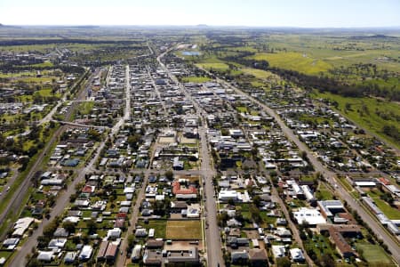 Aerial Image of GUNNEDAH TOWNSHIP