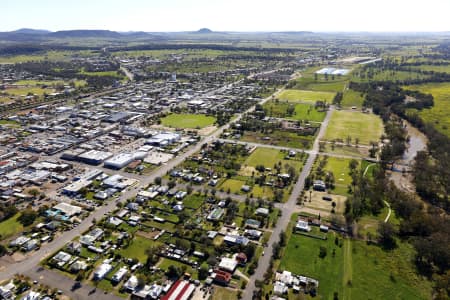 Aerial Image of GUNNEDAH TOWNSHIP