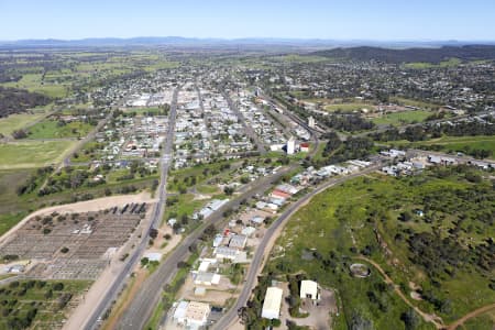 Aerial Image of GUNNEDAH TOWNSHIP