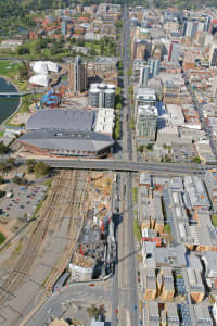 Aerial Image of ADELAIDE HEALTH & MEDICAL SCIENCE SITE, LOOKING EAST
