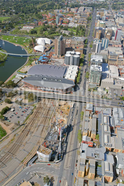 Aerial Image of Adelaide Health & Medical Science Site, Looking East
