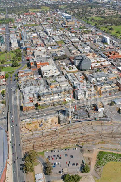 Aerial Image of Adelaide Health & Medical Science Site, Looking South