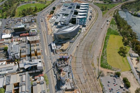 Aerial Image of ADELAIDE HEALTH & MEDICAL SCIENCE SITE, LOOKING WEST
