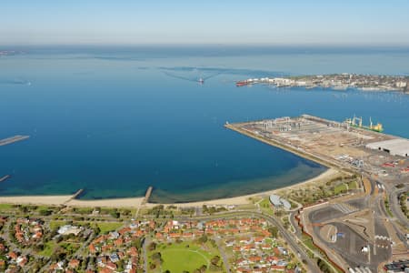 Aerial Image of PORT MELBOURNE LOOKING SOUTH
