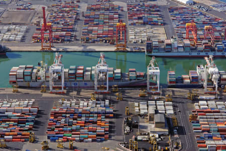 Aerial Image of COODE ISLAND SHIPPING CONTAINERS