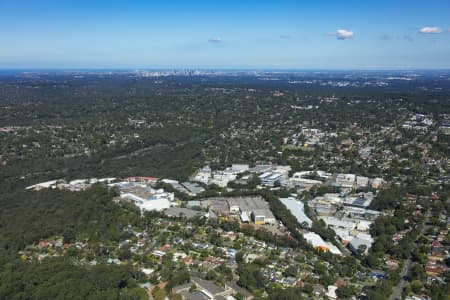 Aerial Image of HORNSBY AND ASQUITH INDUSTRIAL
