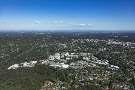 Aerial Image of HORNSBY AND ASQUITH INDUSTRIAL