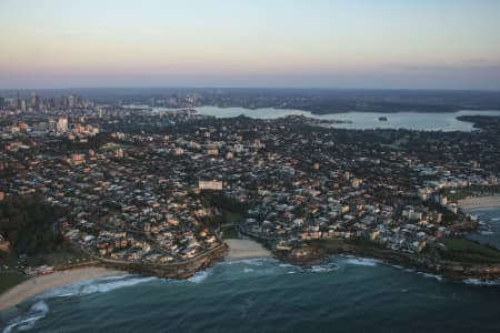 Aerial Image of BRONTE, TAMARAMA & BONDI AT DAWN