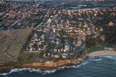 Aerial Image of BRONTE, TAMARAMA & BONDI AT DAWN
