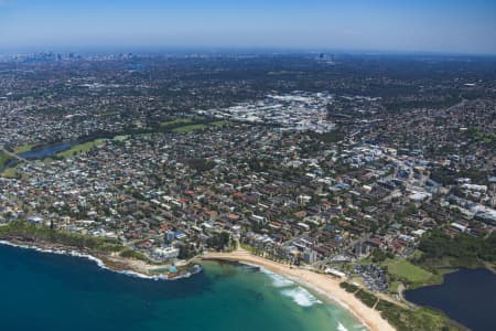 Aerial Image of DEE WHY TO THE CBD