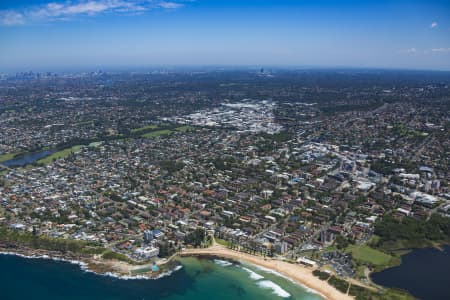 Aerial Image of DEE WHY TO THE CBD