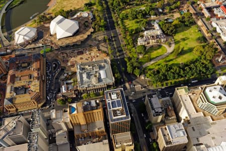 Aerial Image of GOVERNMENT HOUSE, PARLIAMENT HOUSE AND FESTIVAL CENTRE, ADELAIDE