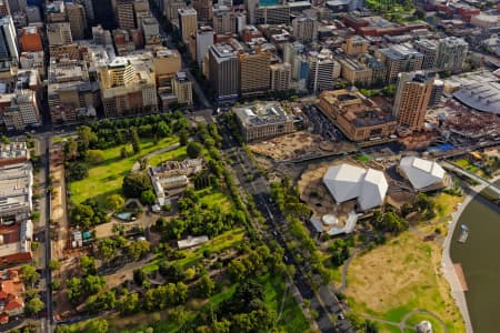 Aerial Image of GOVERNMENT HOUSE, PARLIAMENT HOUSE AND FESTIVAL CENTRE, ADELAIDE