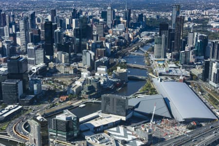 Aerial Image of HILTON SOUTH WHARF MELBOURNE SERIES