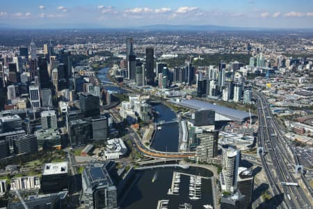 Aerial Image of HILTON SOUTH WHARF MELBOURNE SERIES