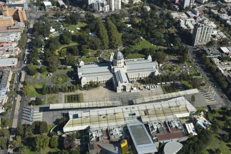 Aerial Image of MELBOURNE MUSEUM & CARLTON GARDENS