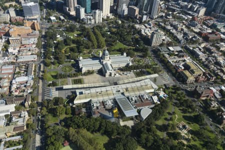 Aerial Image of MELBOURNE MUSEUM & CARLTON GARDENS