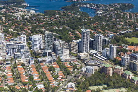 Aerial Image of ST LEONARDS