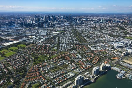 Aerial Image of PORT MELBOURNE