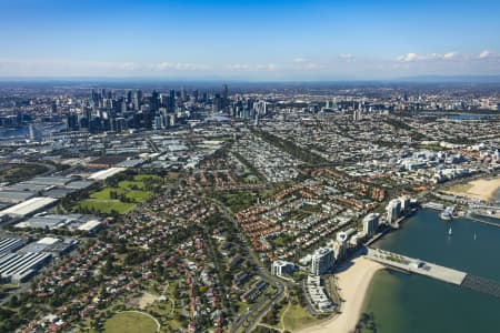 Aerial Image of PORT MELBOURNE