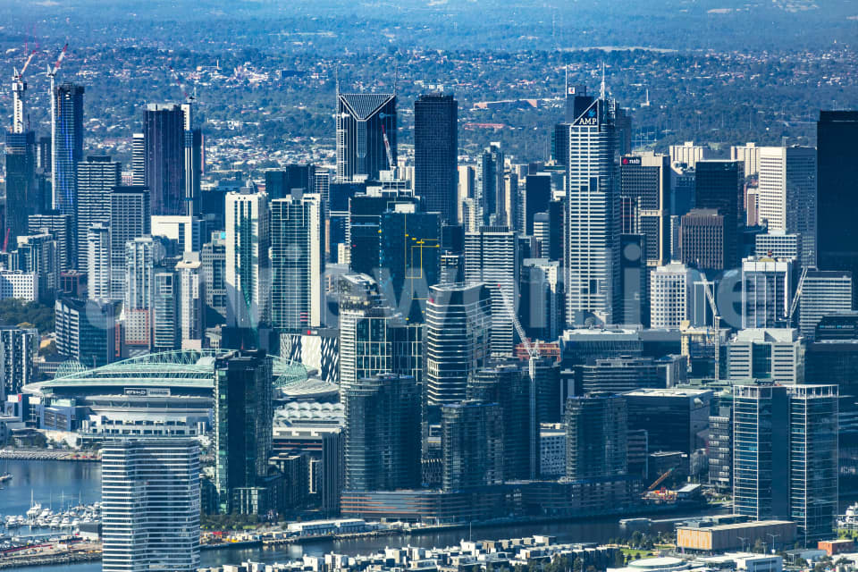Aerial Image of Melbourne Close Ups