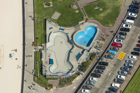 Aerial Image of BONDI SKATE PARK