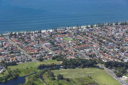 Aerial Image of BRIGHTON LE SANDS, MONTEREY & RAMSGATE BEACH