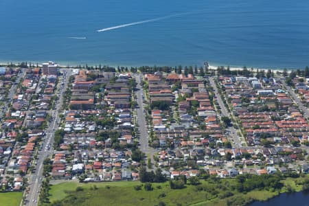 Aerial Image of BRIGHTON LE SANDS, MONTEREY & RAMSGATE BEACH