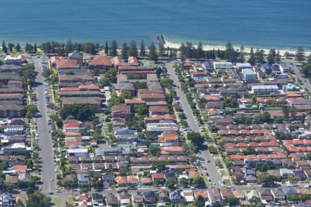 Aerial Image of BRIGHTON LE SANDS, MONTEREY & RAMSGATE BEACH