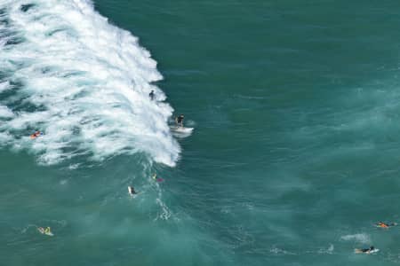 Aerial Image of BONDI BEACH SURFING SERIES