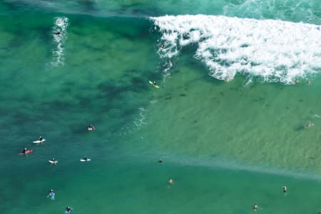 Aerial Image of BONDI BEACH SURFING SERIES