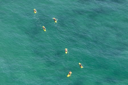 Aerial Image of BONDI BEACH SURFING SERIES