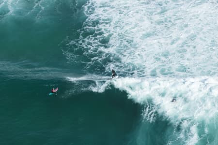 Aerial Image of BONDI BEACH SURFING SERIES