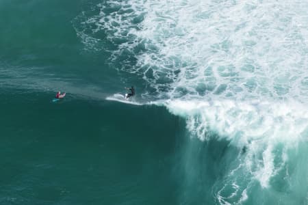 Aerial Image of BONDI BEACH SURFING SERIES