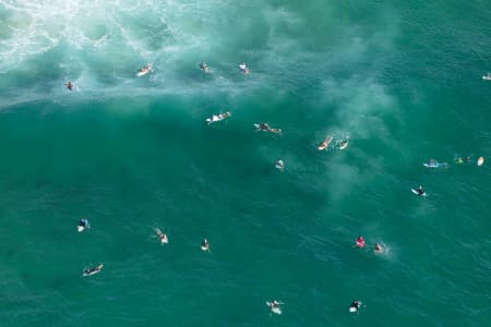 Aerial Image of BONDI BEACH SURFING SERIES