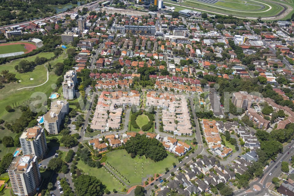 Aerial Image of Kensington