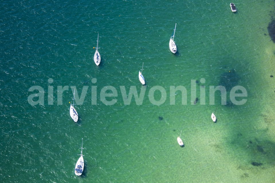Aerial Image of Darling Point Boats