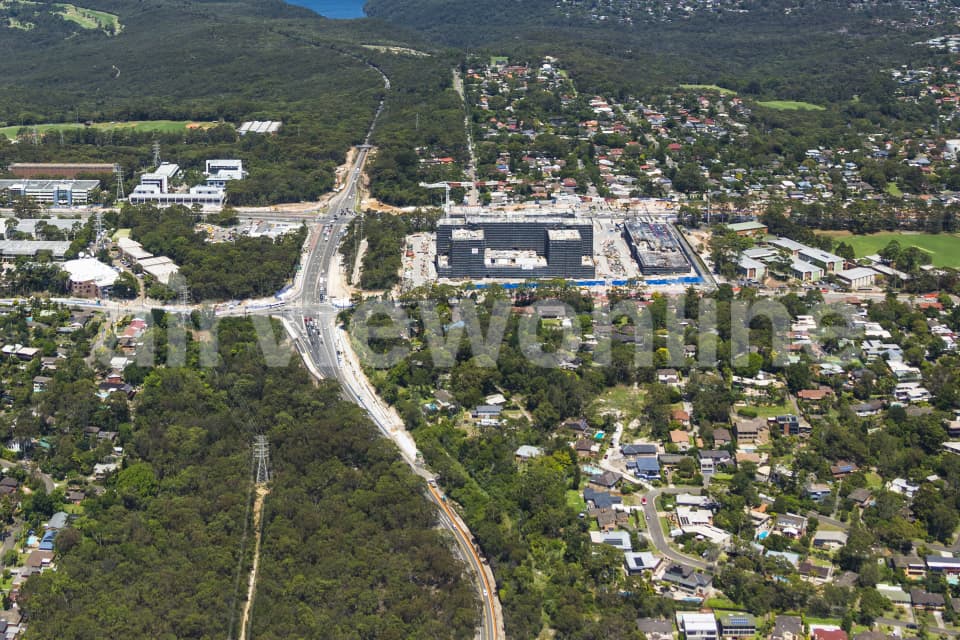 Aerial Image of Frenchs Forest Hospital Development