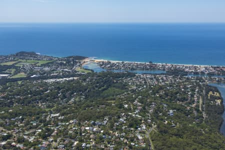 Aerial Image of ELANORA HEIGHTS TO NARRABEEN BEACH