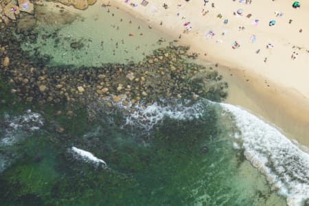 Aerial Image of BRONTE BEACH BATHERS AND ROCK POOLS