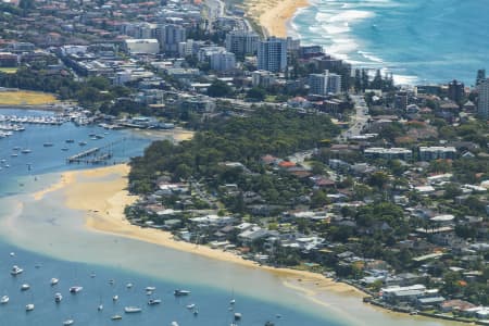 Aerial Image of PORT HACKING, CRONULLA