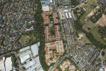Aerial Image of WARRIEWOOD TOWN HOUSES