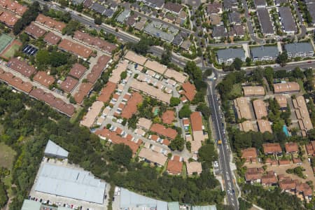 Aerial Image of WARRIEWOOD TOWN HOUSES