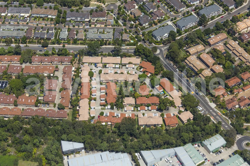 Aerial Image of Warriewood Town Houses
