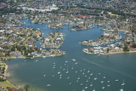 Aerial Image of SYLVANIA AND SYLVANIA WATERS