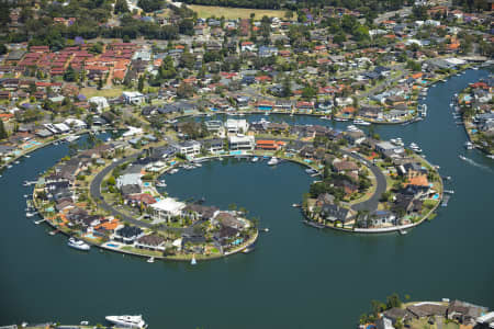 Aerial Image of SYLVANIA AND SYLVANIA WATERS